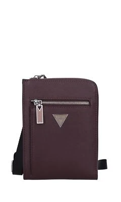 HMECSAP3323 Borse a spalla o tracolla GUESS Uomo Bordeaux BF0258_GUES - Imagen 1 de 3