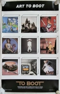 Texas Cowboy Boots Shop Poster Contemporary Artist Works Gigli Wildbank Tunison+ - Picture 1 of 12