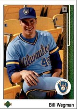 1989 Upper Deck Bill Wegman / Milwaukee Brewers #445