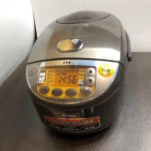 Cucinariso Zojirushi ""KIWAMEDAKI"" IH tipo 5,5 GB marrone NP-VN10-TA Giappone USATO - Foto 1 di 8
