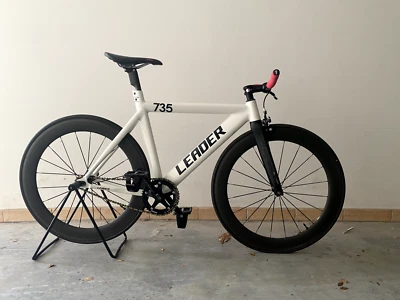 LEADER BIKE 735 custom bici scatto fisso - pista - fixed bike - track bike - Bild 1 von 4