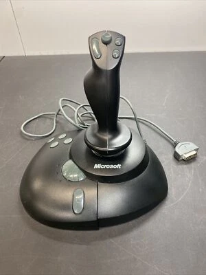 Controle de PC Microsoft SideWinder 3D Pro Plus joystick Flight Stick - Imagem 1 de 4