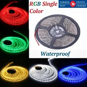 5M 2835 300 LED Strip Light Waterproof Boat Truck Car RGB Single Color LED 12V - Picture 1 of 25