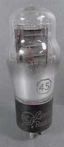 45 TUBI RCA CUNNINGHAM RADIOTRON TESTATI E IMBALLATI VECCHIO SURPLUS COMMERCIALE VINTAGE - Foto 1 di 3