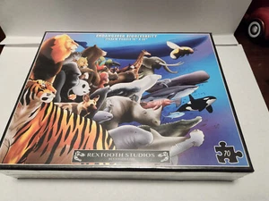 Rextooth Studios Endangered Biodiversity Jigsaw Puzzle 18x24 70pc - sealed - Picture 1 of 3