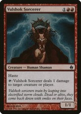 Vulshok Sorcerer FOIL Premium Deck Series: Fire and Lightning NM CARD ABUGames