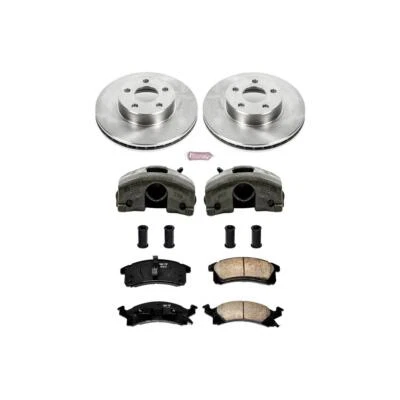 PowerStop Disc Brake Kit Front - Fits Buick Skylark 1990-1998, Chevrolet Beretta Foto 1 de 4