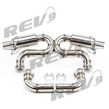 FOR AUDI R8 2010-2015 REV9 5.2L V10 X-PIPE 3" STAINLESS CATBACK EXHAUST SYSTEM