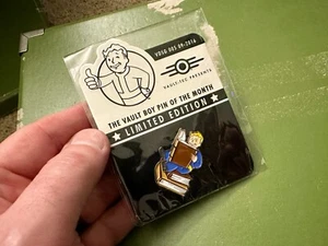 Fallout Vault Boy Pin of the Month Pin Limited Edition Ltd Ed Rare NEW - Picture 1 of 1