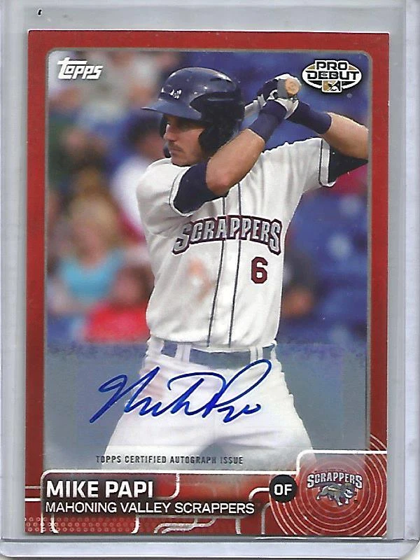 Mike Papi 2015 Topps Pro Debut Red Autograph #2/5 - Image 1 of 1