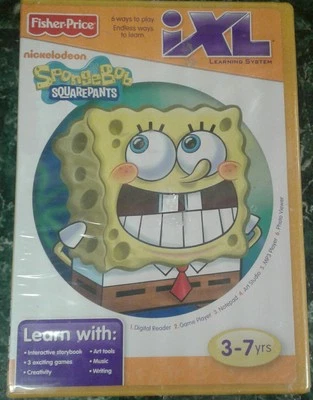 SpongeBob Squarepants iXL Learning System Game Cartridge NEW - Image 1 of 2