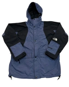 THE NORTH FACE Jacket Kids Size L HydroSeal Blue Black Ski Parka Hooded Coat - Picture 1 of 10
