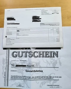 Gutschein Spezial-Eulentag für 2 PERSONEN in Falknerei im Sauerland - Bild 1 von 2