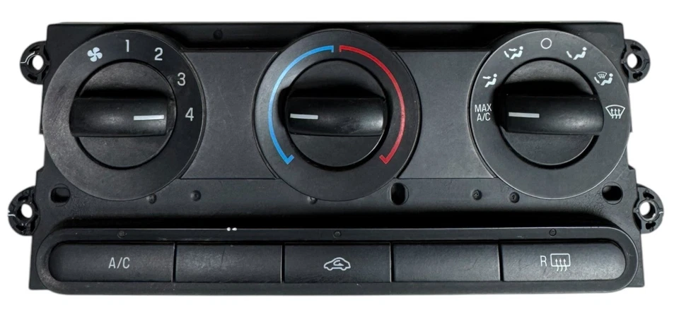 Unidad de interruptor de control climático de temperatura de CA para calefacción Ford Fusion 2006-2009 OEM Foto 1 de 4