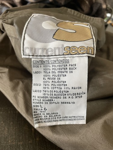 BURBERRY Giacca a vento reversibile vintage anni 90 Be In The Current Seen uomo L XL dc7