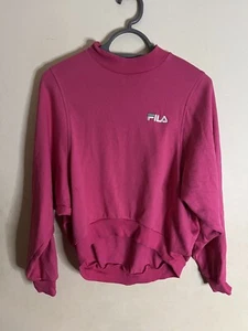 Fila Ladies Pink Jumper Pullover Size Small - Picture 1 of 2
