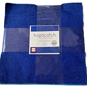RJR Fabric Hopscotch. Playground by Jamie Fingal 42 pieces 10" x!0" - Picture 1 of 7