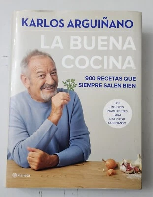LIBRO LA BUENA COCINA de KARLOS ARGUIÑANO 900 RECETAS Spain Planeta 2020 - Imagen 1 de 4
