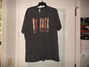 Civil Rights tee shirt Be Kind xlrg unisex preowned EUC - Picture 1 of 9