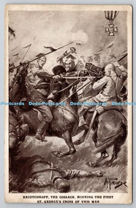 R757911 Kriutchkoff the Cossack Winning the First St George Cross of this War - Picture 1 of 4