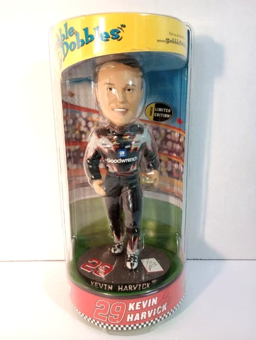 KEVIN HARVICK LIMITED EDITION BOBBLEHEAD Bobble Dobbles 2003 NASCAR Goodwrench Cover