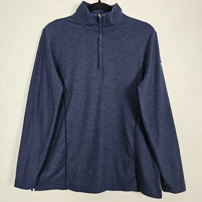 Pullover Peter Millar Summit UPF 50+ protección solar mujer grande manga larga azul Foto 1 de 4