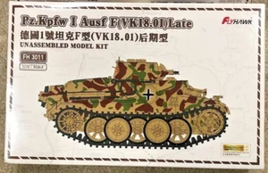 Pz.Kpfw tedesco 1/72 I Ausf. F (VK18.01) Late - Flyhawk FH3011 - Foto 1 di 4