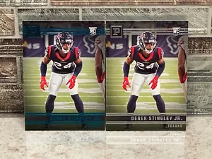 DEREK STINGLEY JR ~ 2022 Cronache Panini #PA-30 Base & Teal Foil PWE - Foto 1 di 2