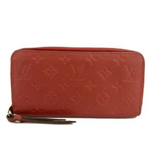 Louis Vuitton Monogram Empreinte Leather Zippy Zip Around Long Wallet /8BE0957 - Bild 1 von 8