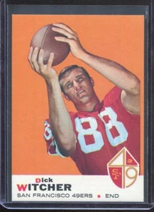 1969 Topps Football # 91 Dick Witcher (NM-MT) Near Mint to Mint - Picture 1 of 2
