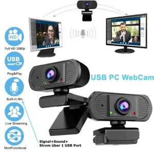 PC Laptop Kamera Webcam Webkamera 1080p Full HD USB Autofokus Mikrofon USB 3.0 - Bild 1 von 11
