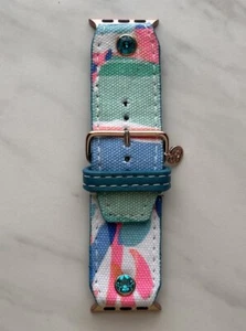 Bracelet Apple Watch Spark*l Lilly Pulitzer "Out to Sea" taille 1, 38 mm - 41 mm NEUF - Photo 1 sur 6