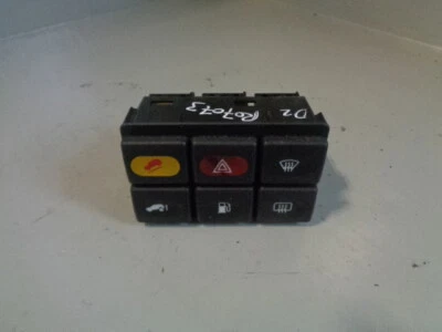 Discovery 2 interruptores paquete tablero gris peligro pantalla HDC Land Rover 1998 a 2002 Foto 1 de 4