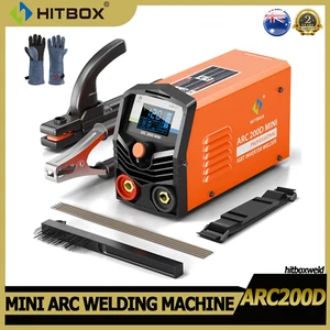 HITBOX ARC Welder DC 220V Inverter IGBT LED Portable Mini MMA Welding Machine AU - Picture 1 of 11