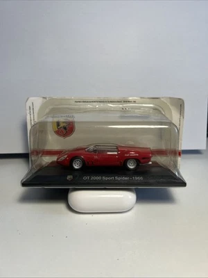 Modellino Abarth OT 2000 Sport Spider - 1966 - Die Cast - 1:43 - Hachette - Immagine 1 di 2