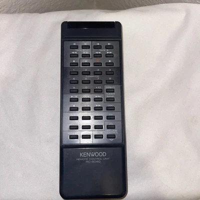 KENWOOD RC-6040 AUDIO RECEIVER REMOTE CONTROL KR-V6040 Tested Original OEM - Image 1 of 3
