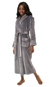Plush Robes For Women, Soft Warm Fleece Bathrobe for Women, Long Comfy Women'... - Picture 1 of 4
