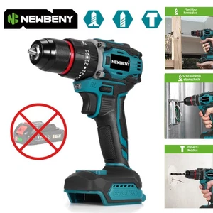 Trapano avvitatore a percussione a batteria 3 in 1 per batteria Makita 18V  - Foto 1 di 13