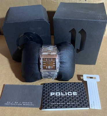 Reloj Police Glamour Belle 11183BS/40M Correa de Acero Inoxidable Hombre Mujer’s Nuevo en Caja Foto 1 de 4