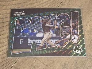 2022 Panini Mosaic Fernando Tatis Jr Bang! Green Prizm Insert Nmmt - Picture 1 of 3