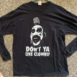 Vintage Captain Spaulding Horror Tee Rob Zombie House of 1000 Corpses Sz XL Rare - Picture 1 of 5