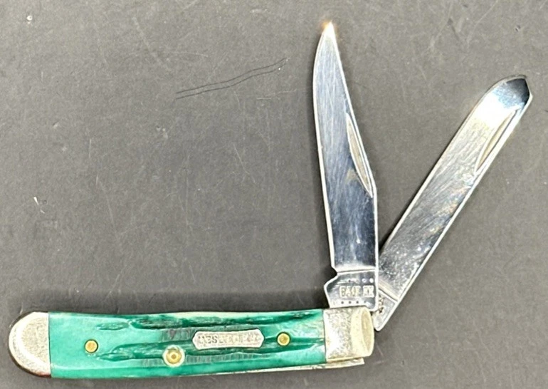 Estuche XX 2022 Tiny Trapper Verde ProbadoXX Escudo El año pasado para sello espiga 62154 Foto 1 de 4