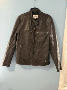 Braune Lederjacke Herren Medium, bitte Beschreibung lesen - Bild 1 von 14