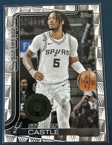 2025-26 Topps Stephon Castle Season Tip Off Parallel #197 Spurs - Bild 1 von 2