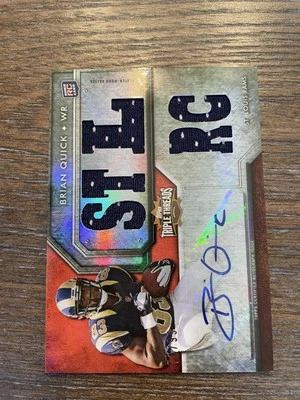 2012 Topps Triple Threads #122 Brian Quick #/99 - Image 1 of 2