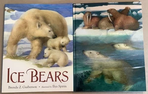 VG 2008 HC DJ First Edition Ice Bears Brenda Guiberson Ilya Spirin - Imagen 1 de 9