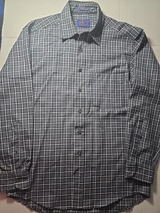 Pendleton Herren Medium kariert Langarm Sir Pendleton Kammgarn Wolle Hemd - Bild 1 von 13
