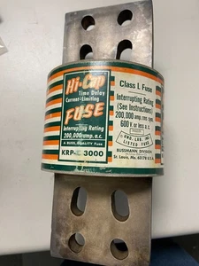 Hi-Cap KRP-C 3000 Fuse 3000 Amp 600V Class RK5 NEW - Picture 1 of 1