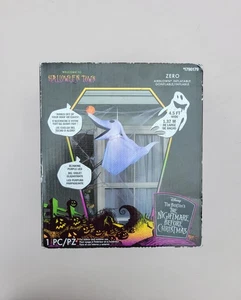 Gemmy The Nightmare Before Christmas Zero The Ghost Dog 4.5 Ft Wide Airblown - Picture 1 of 6