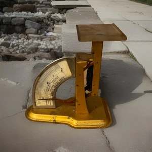 ANTIQUE LIBERTY metal postal scale early 1900's. Works - Picture 1 of 6